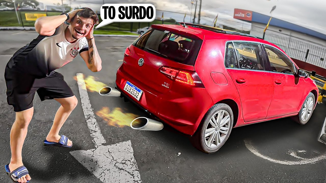 DEIXEI MEU GOLF SÓ O CANO… TA BERRANDO MUITO!🔥