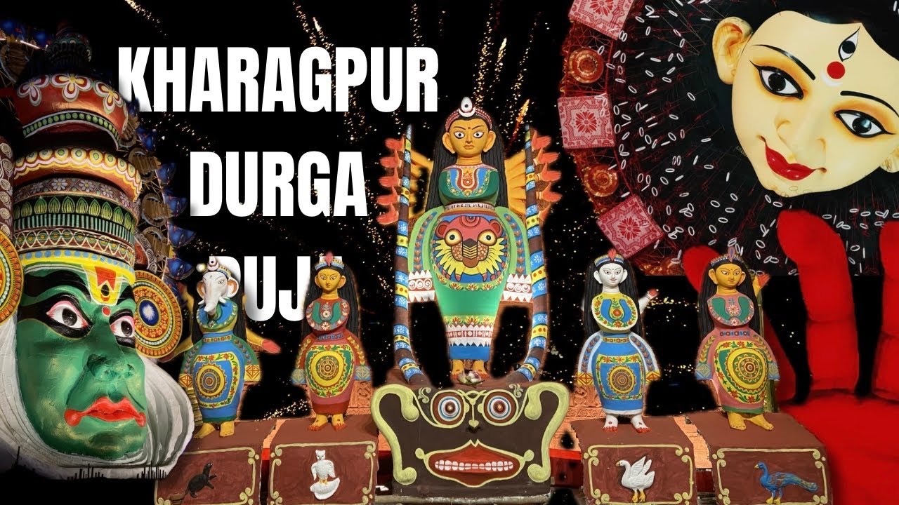Kharagpur Durga Puja 2024 | Kgp Top Durga Puja Pandal 🔱 P1