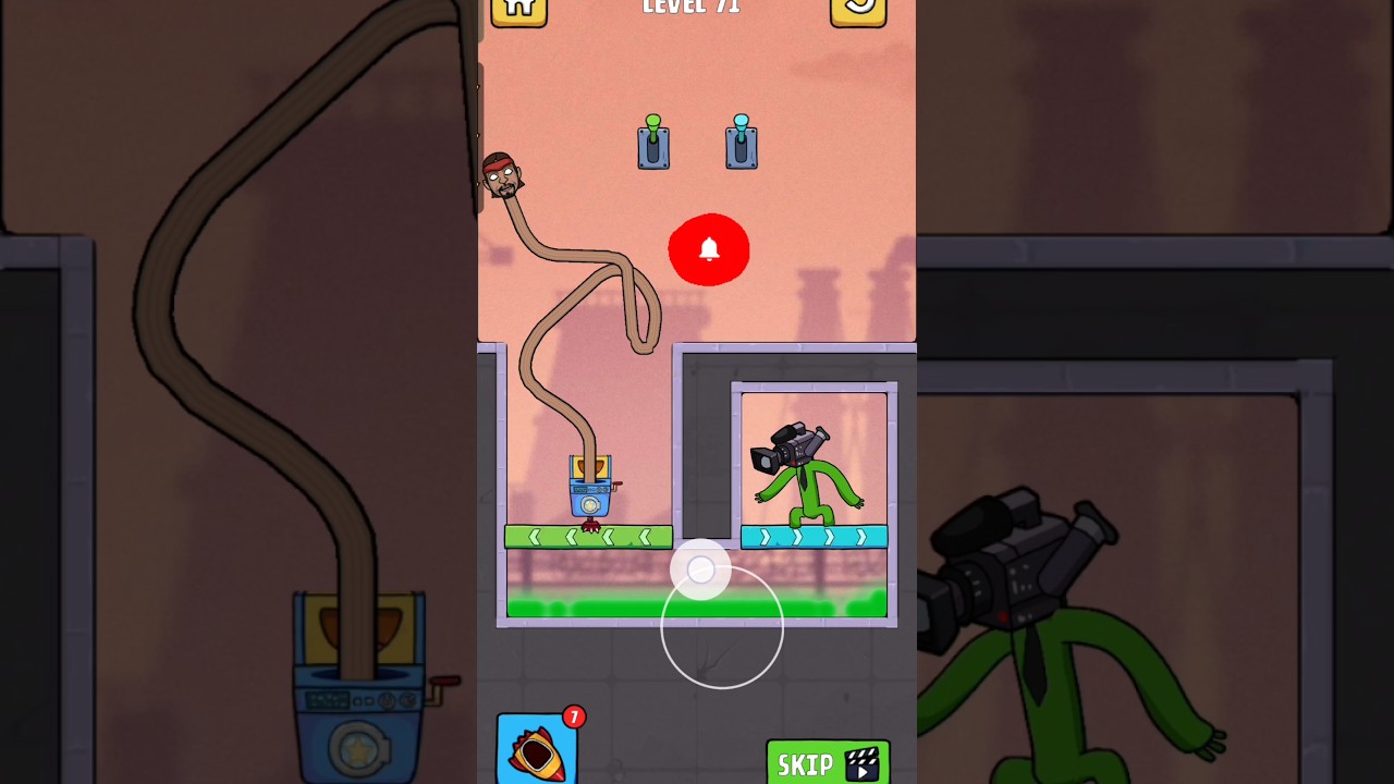 ru game Head Monster:Move Survival #zrgamevideo #games