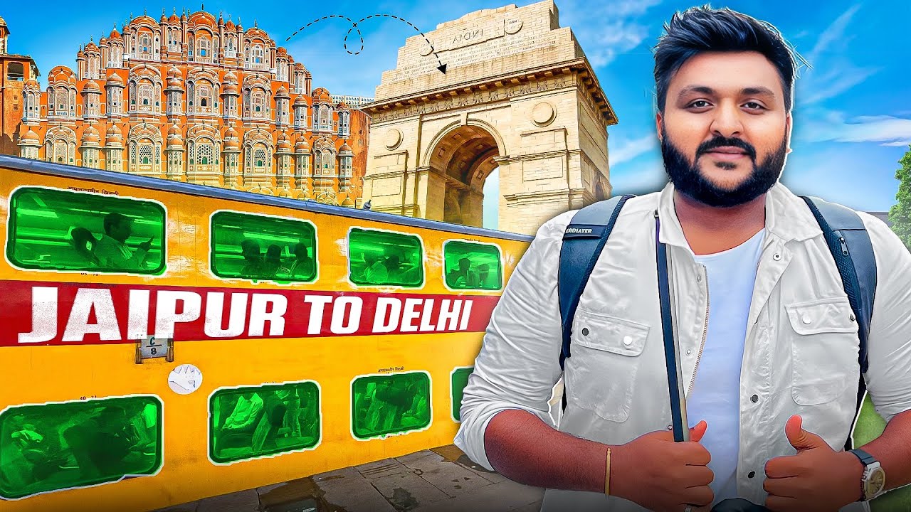 My First Jaipur-Delhi Double Decker Train Journey Experience || Indian Railways