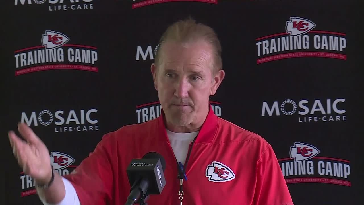 Chiefs coordinator Steve Spagnuolo speaks
