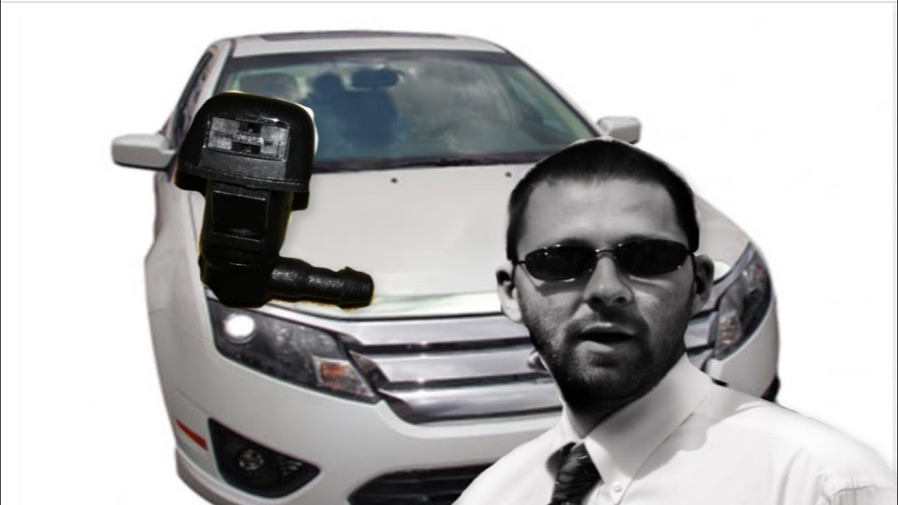 windshield washer fluid NOZZLE replacement. 2008 Ford Fusion and many other vehicles
