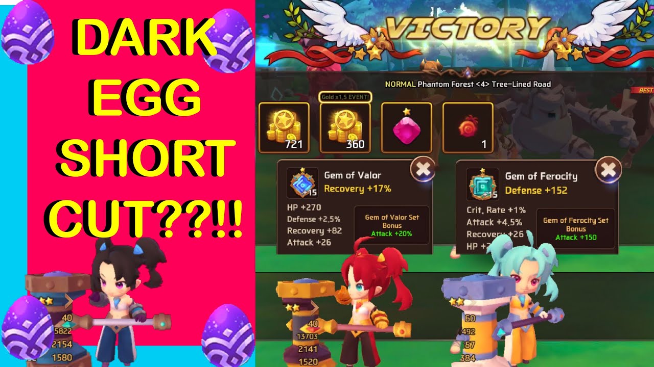 DARK EGG SHORTCUT??!! Tina Event - Monster Super League (MSL)