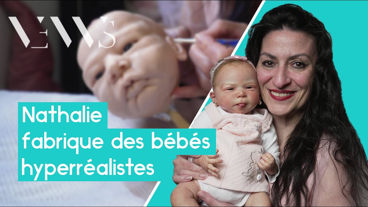 Bébés Reborn : Nathalie créé des bébés plus vrais que nature