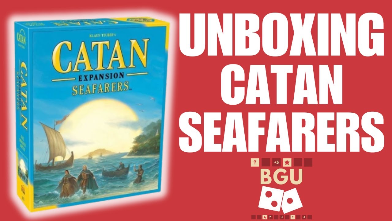 Catan Seafarers Expansion Unboxing