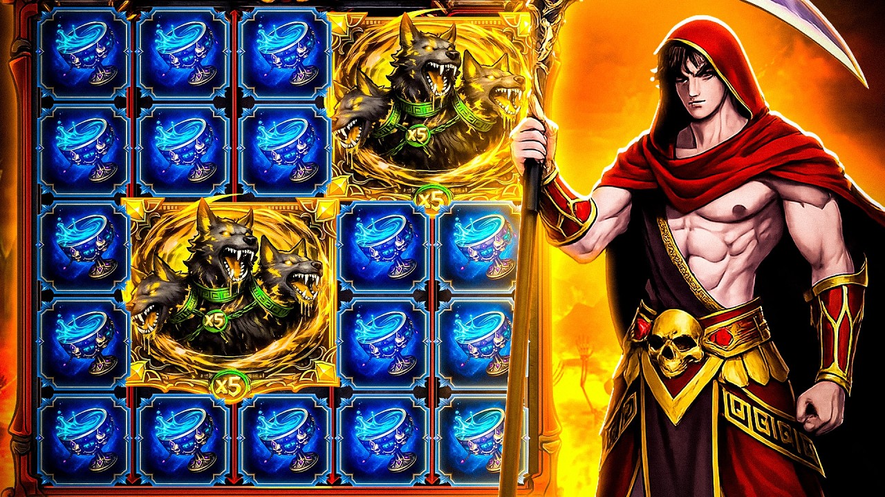 I SPUN INTO THE BONUS ON TOME OF HADES!