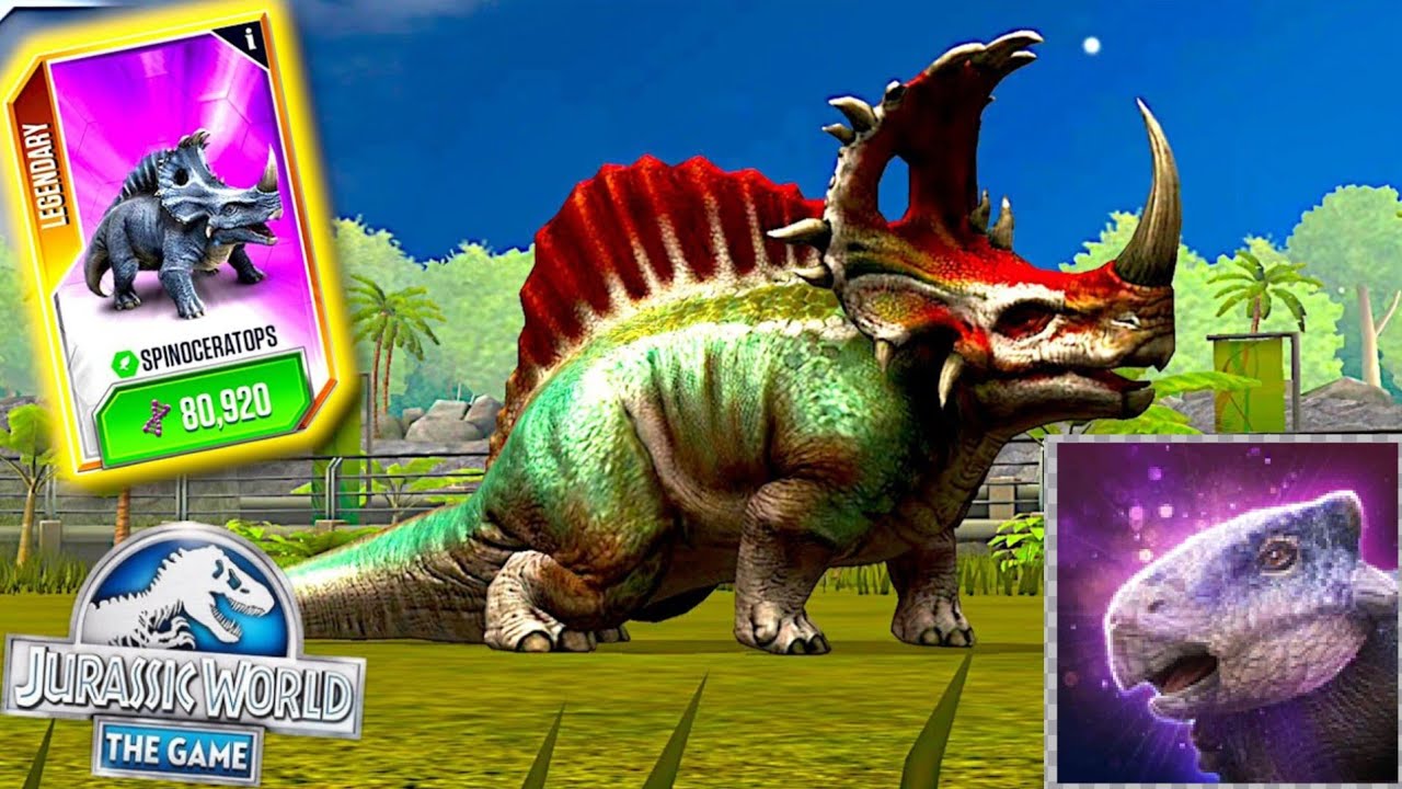 SPINOCERATOPS - será que vale apena ficar? JURASSIC WORLD THE GAME 
