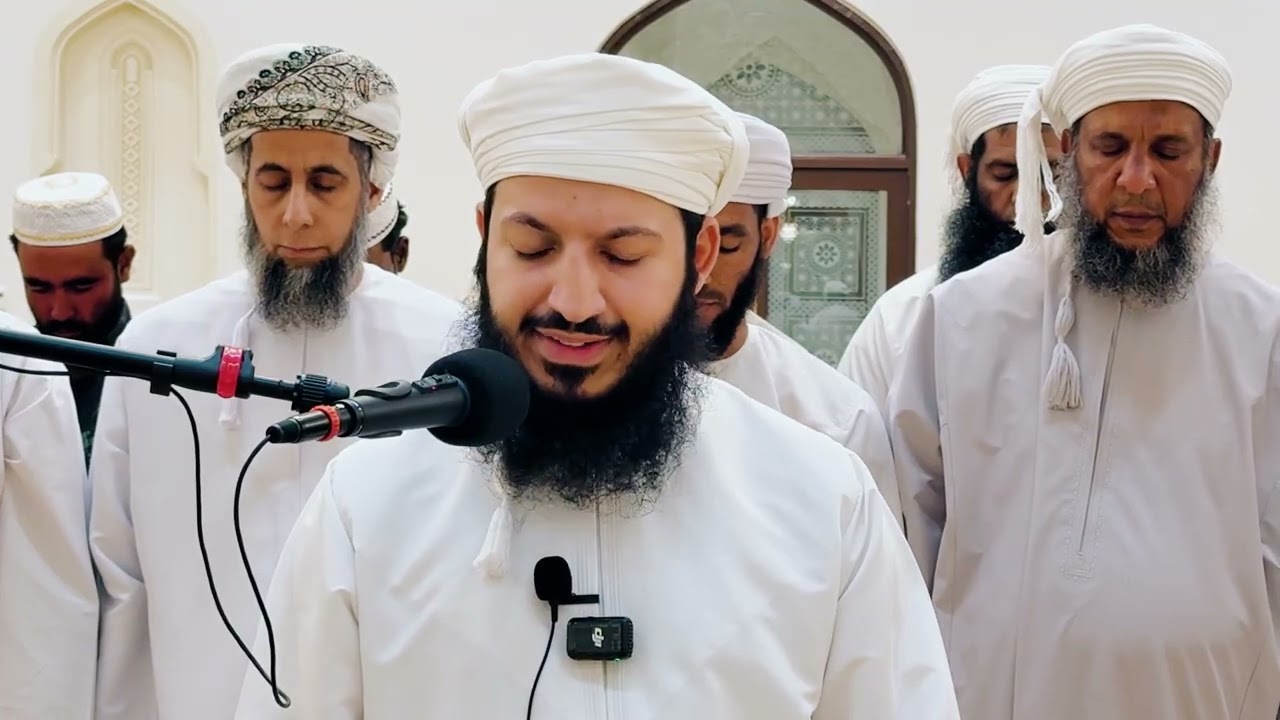 تلاوة من صلاة التراويح للقارئ أمجد البوسعيدي ( جامع بهلاء)