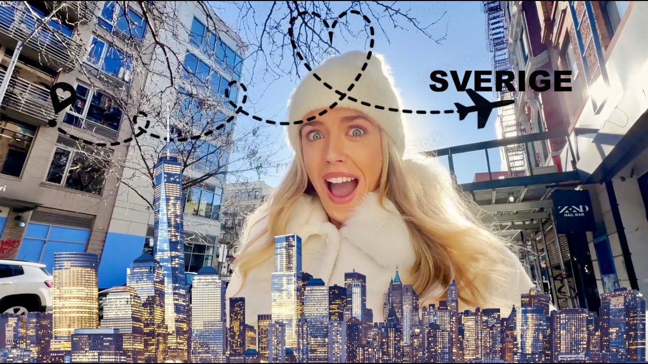 NEW YORK VLOGMAS #4 - Julshopping & flyger hem till SVERIGE!!