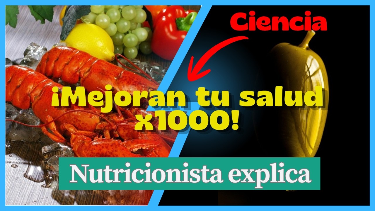 Estos son los Alimentos que debes consumir Toda la Vida