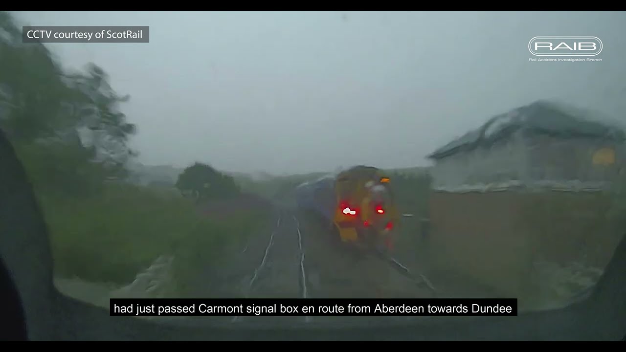 Report 02/2022: Derailment of a passenger train at Carmont
