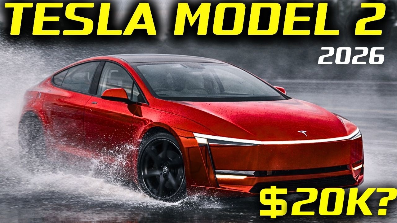 IT’S HERE! TESLA MODEL 2 2026 Senior Mode $15–20K? Glass circuits + robot-built line