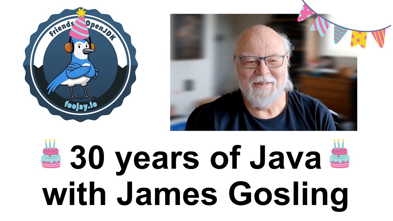 Celebrating 30 Years of Java with James Gosling (#71)