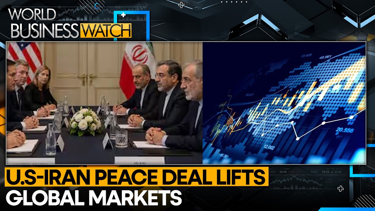 US-Iran Peace Deal Lifts Global Markets As Oil Prices Tumble | WION World Business Watch