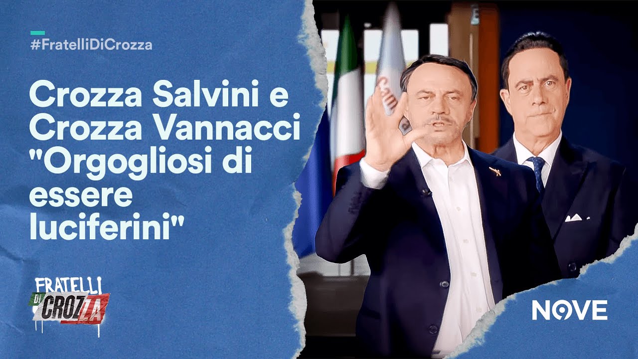 Crozza Salvini e Crozza Vannacci 