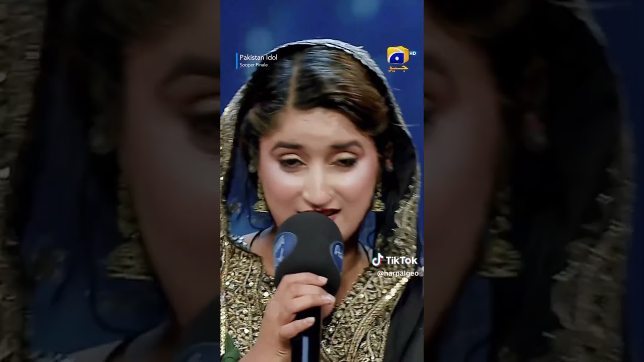 Pakistan idol Hira Qaiser Zindgi Tamasha Bani  short video #song#pakistan #geotv