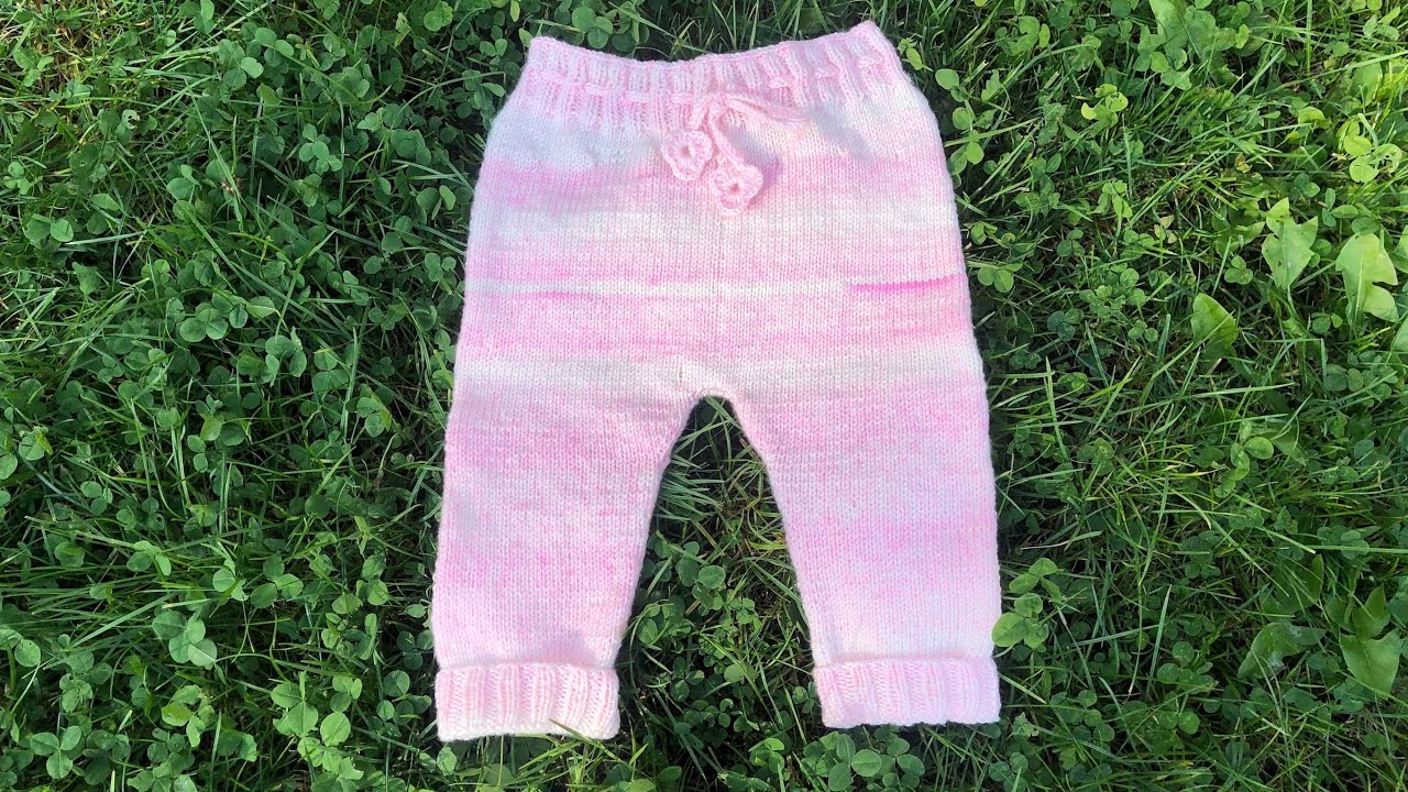 Gestrickte Hose für's Baby