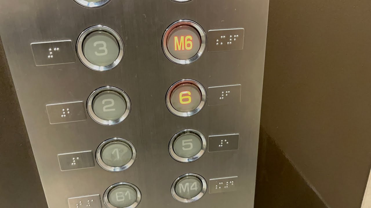 【M4階とM6階】OTISエレベーター オーロラモール（西武東戸塚S.C.）
