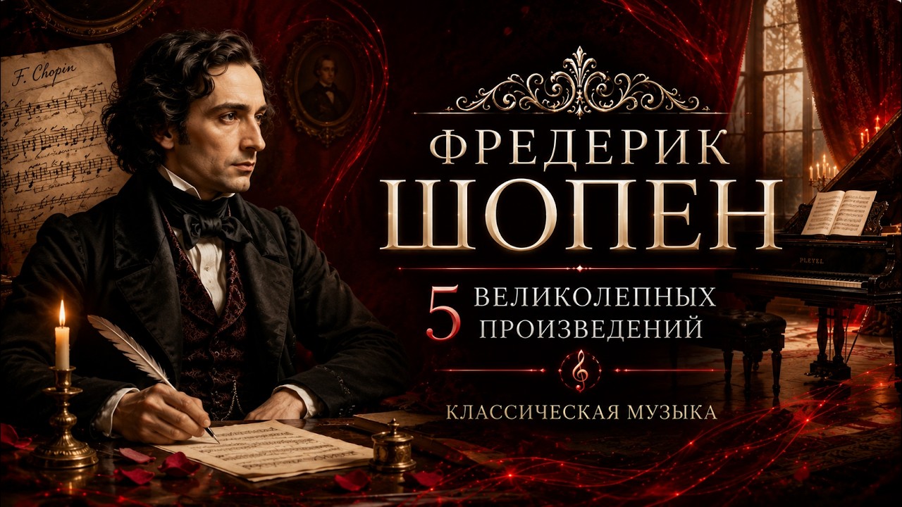 Frédéric Chopin -Nocturne | Фредерик Шопен — Ноктюрн