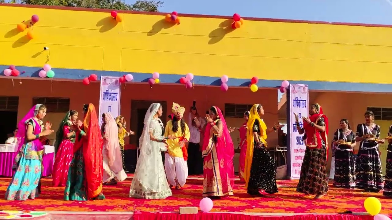 Annual function 2026 at PMshri gsss weir bharatpur