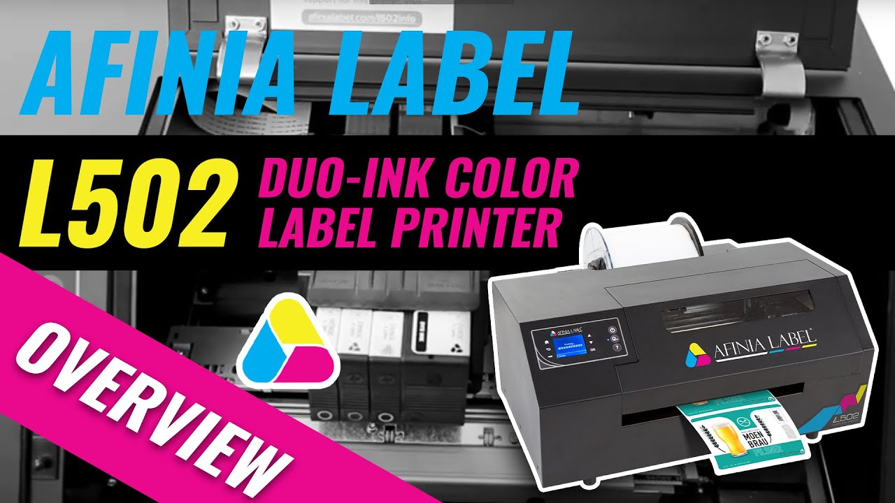 Afinia Label L502 Duo-Ink Color Label Printer - Overview