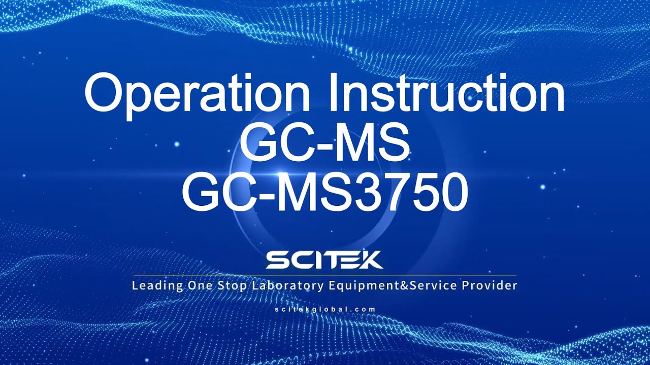 GC-MS GC-MS3750 Operation Instruction-20260130