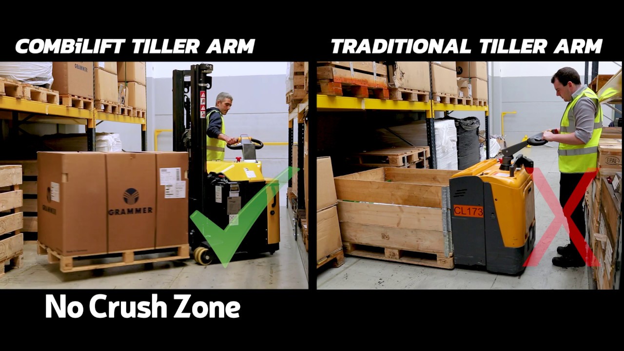 Combilift- Enhanced Safety with the Combi-CS Pedestrian forklift