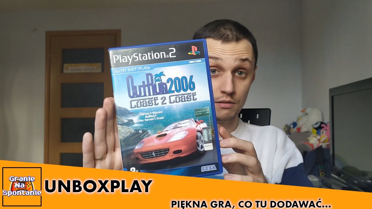 Rozpakowanie + test - OutRun 2006 Coast 2 Coast (PlayStation 2)