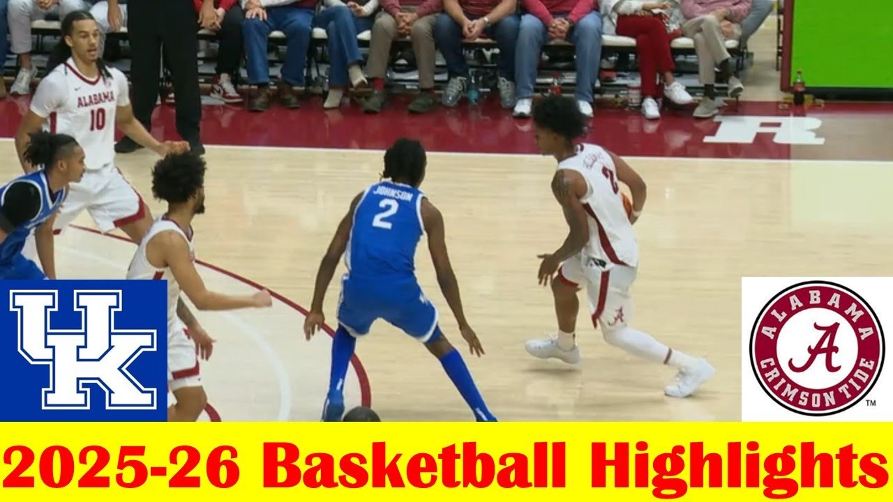Kentucky vs #14 Alabama Basketball Game Highlights 1 3 2026