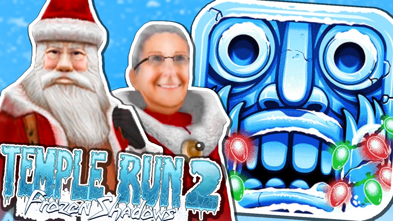 CHRISTMAS CHARACTERS!! Temple Run 2: Christmas Edition High Score! (Frozen Shadows iPhone Gameplay)