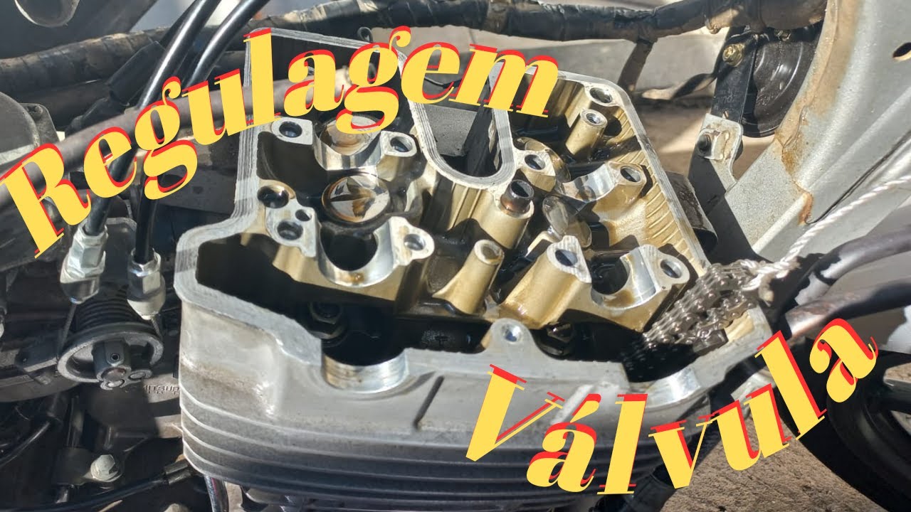 Como regular válvula da CBX 250 XR 250