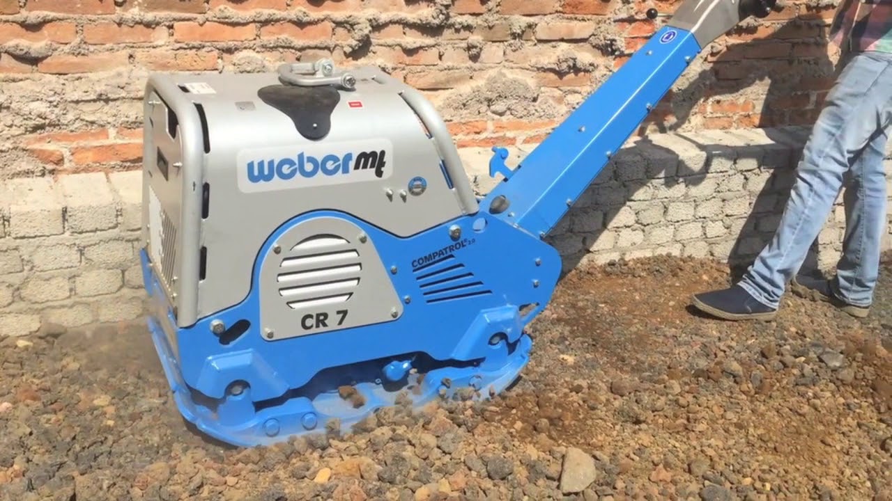 Placa vibratoria marca weber mt MODELO CR-7 CON COMPATROL.