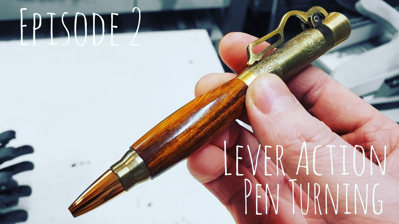 Turning A Lever Action Pen