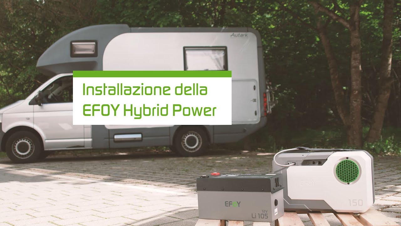 Installazione su Camper della EFOY Hybrid Power