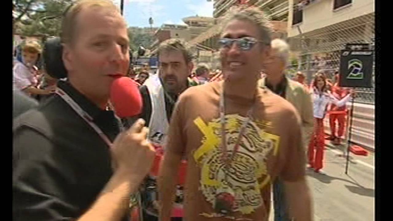 F1 Monaco 2004 - Martin Brundle Gridwalk