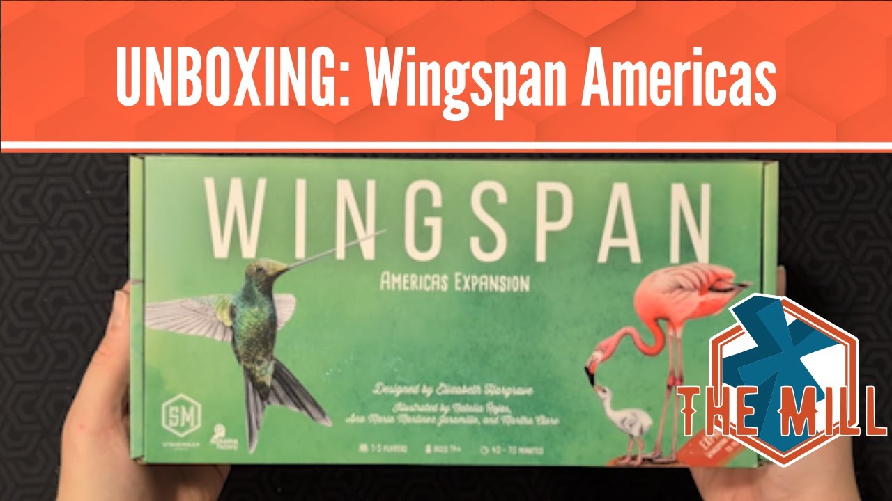 Распаковка: Wingspan Americas