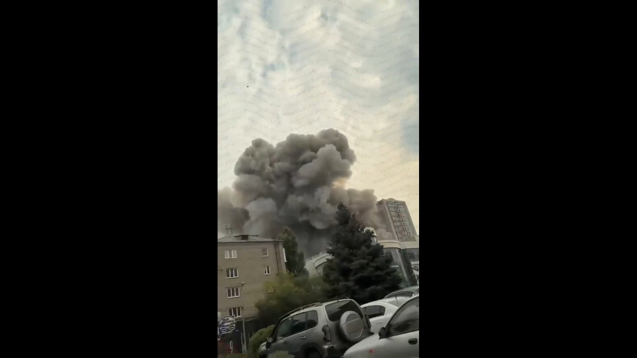 Huge Missile Strike in Donetsk! Possibly Flamingo or Storm Shadow. Four Impacts