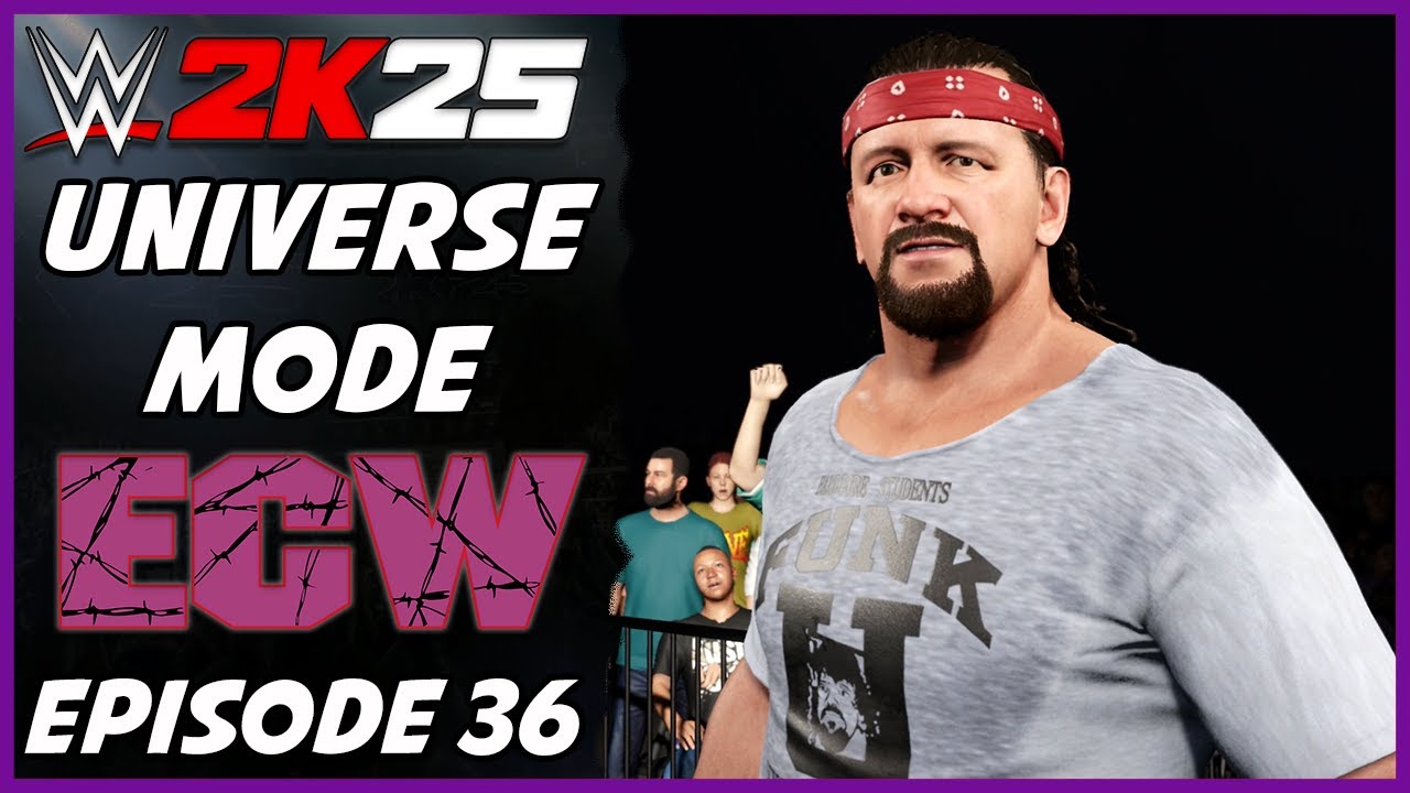 WWE 2K25 - Legends Universe Mode - ECW Episode 36