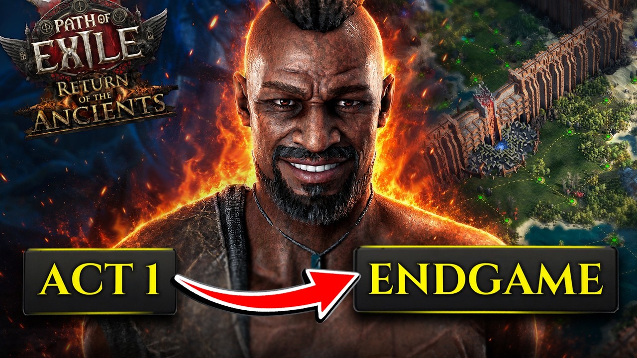 FULL CAMPAIGN Warrior Leveling BUILD (POE2 0.5)
