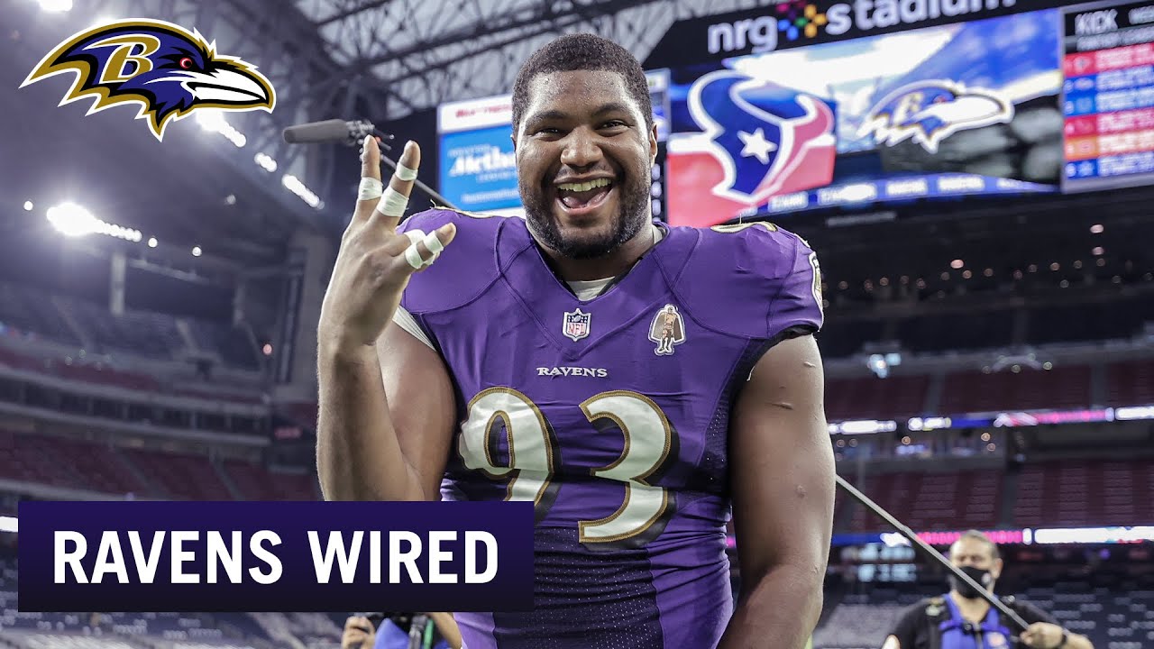 Calais Campbell and Orlando Brown Jr. Mic'd Vs. Texans | Ravens Wired
