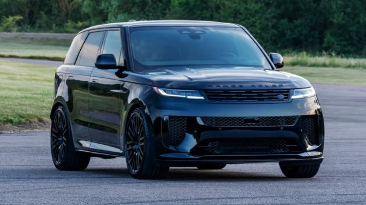 2025 Range Rover Sport SV Black: V8-Power im Vollschwarz-Look!