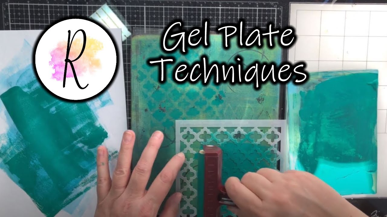 Gel Press - Ideas and Different Techniques for Your Gel Plate