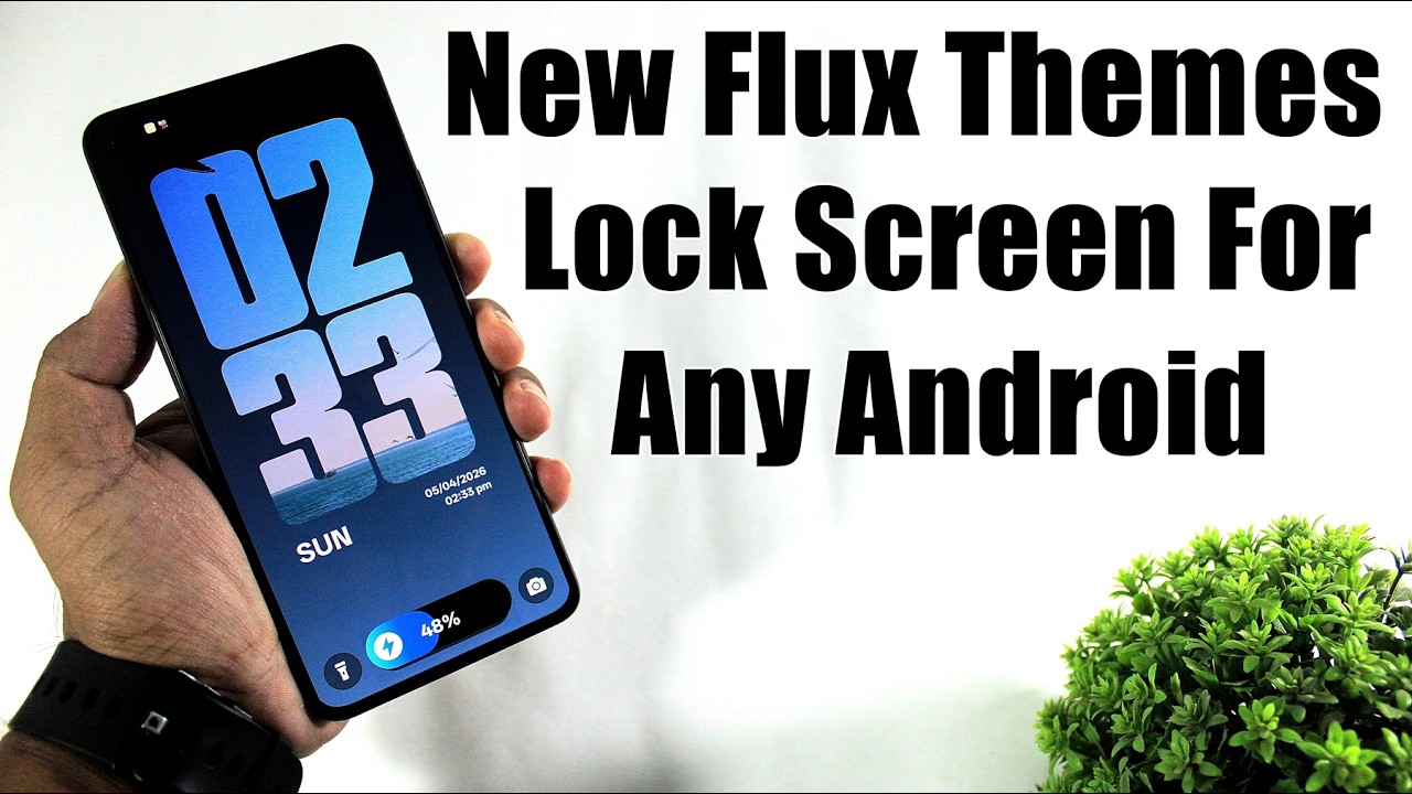 Установите новые темы Flux для экрана блокировки на любом Android-устройстве | Получите темы Flux...