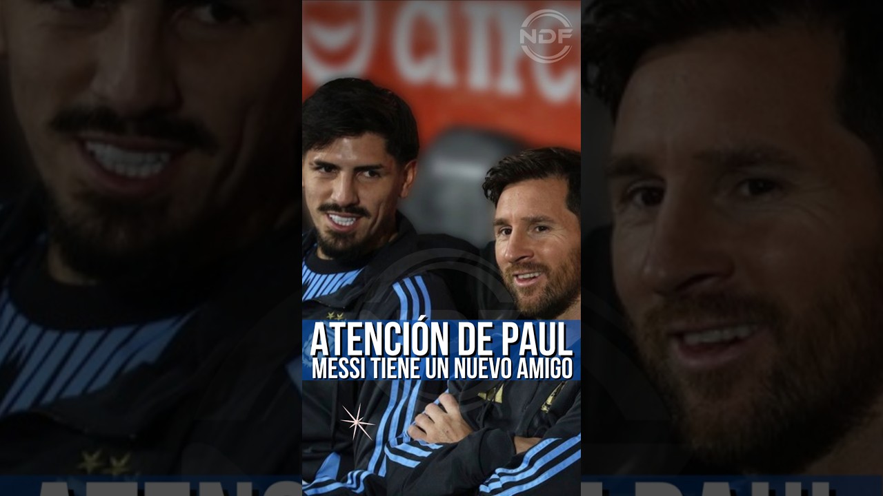 Kevin Lomonaco es el nuevo amigo de Leo Messi 😍