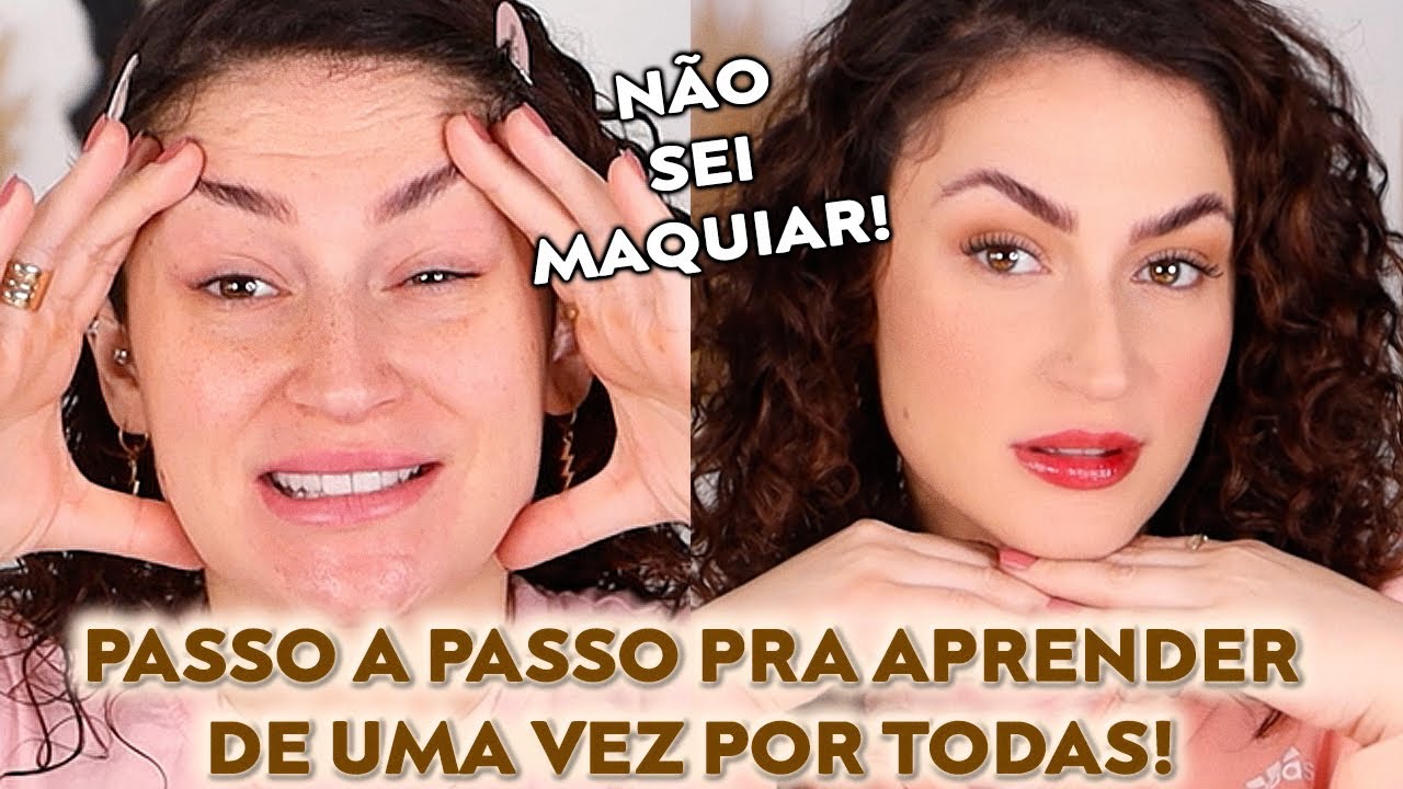 GUIA De MAQUIAGEM Para INICIANTES Pra NUNCA MAIS ERRAR!: Make Pra Quem NÃO Sabe MAQUIAR!