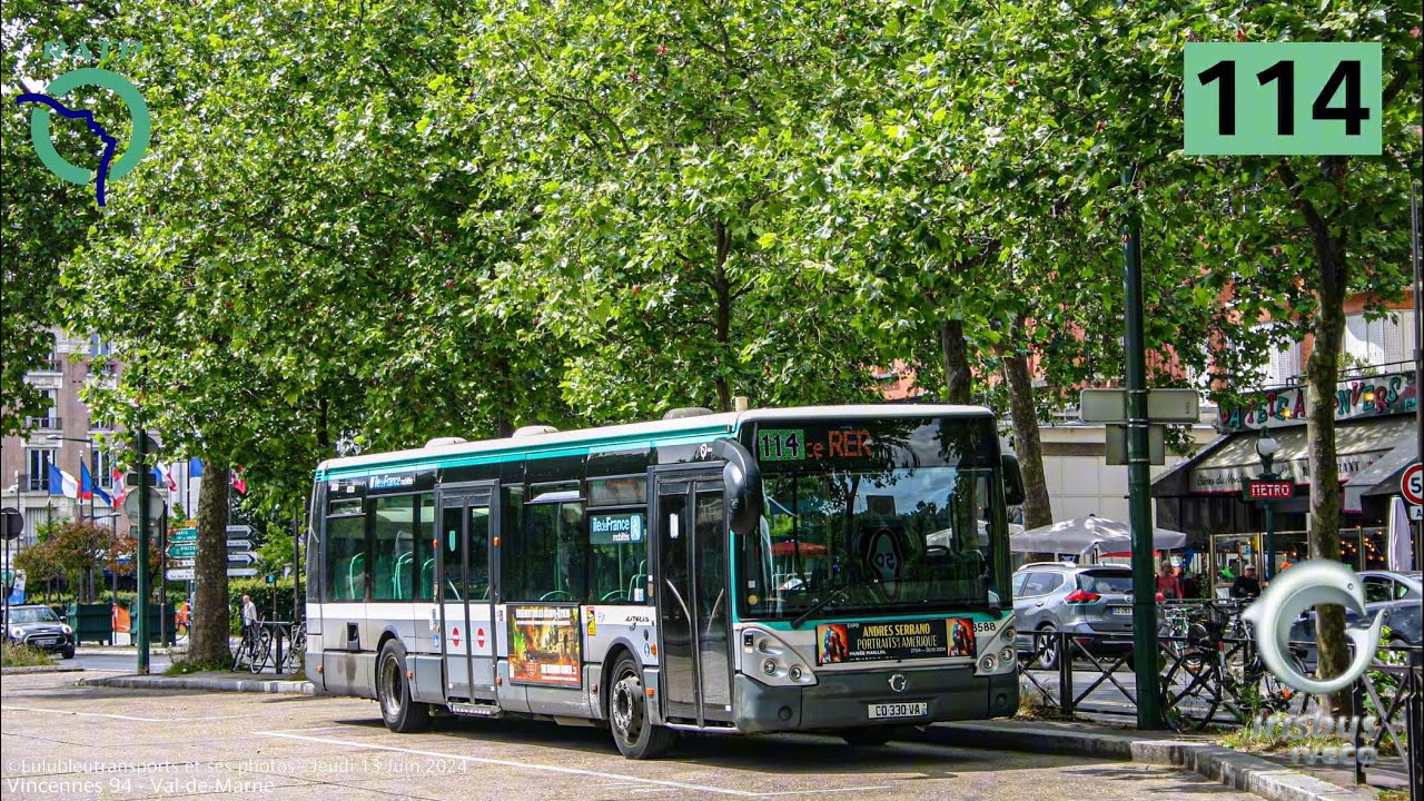 BUS 114 - IRISBUS CITELIS 12 EEV RATP STIF - 8595 - KICKDOWN