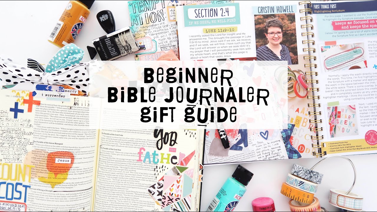 Beginner Bible Journaling Gift Guide!