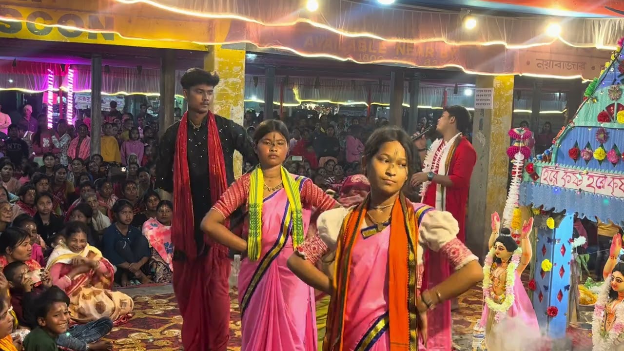 হাজার হাজার দর্শকের মন জয় করা হরিনাম 💐 বিহু সুরে 🙏 Hare Krishna Naam
