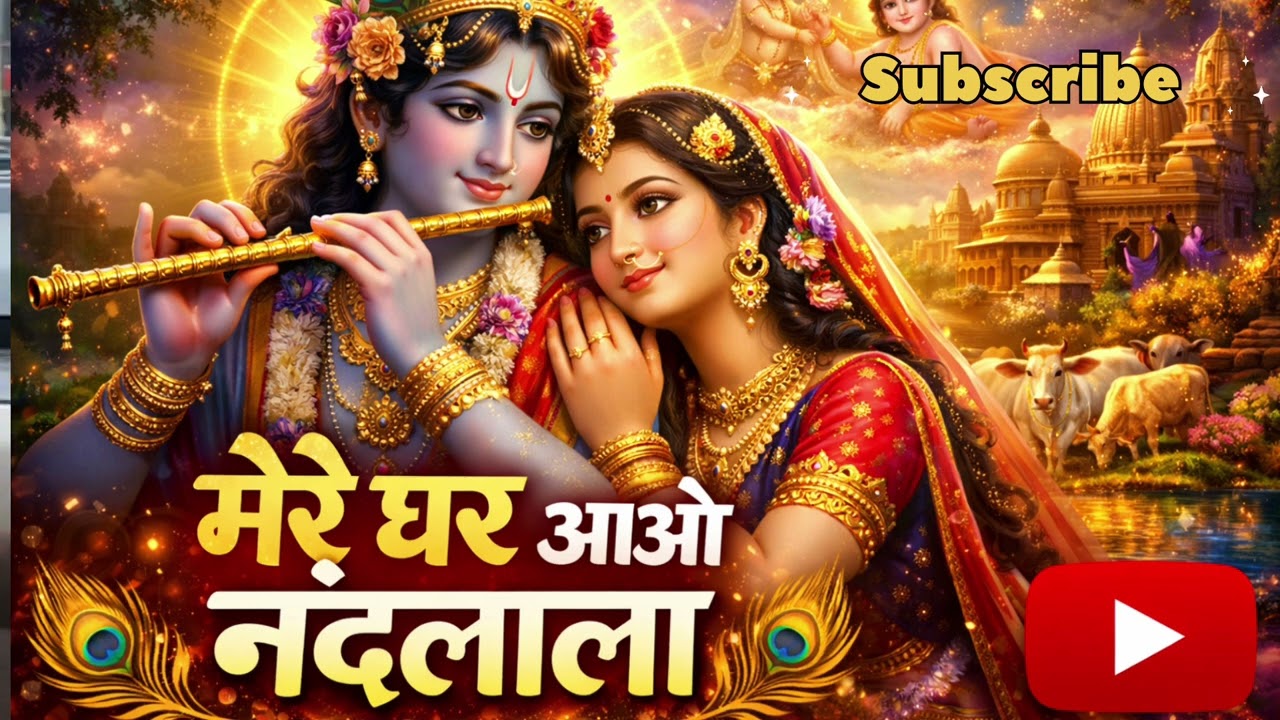 Mere Ghar Aao Nandlala (मेरे घर आओ नंदलाला)#song #music  