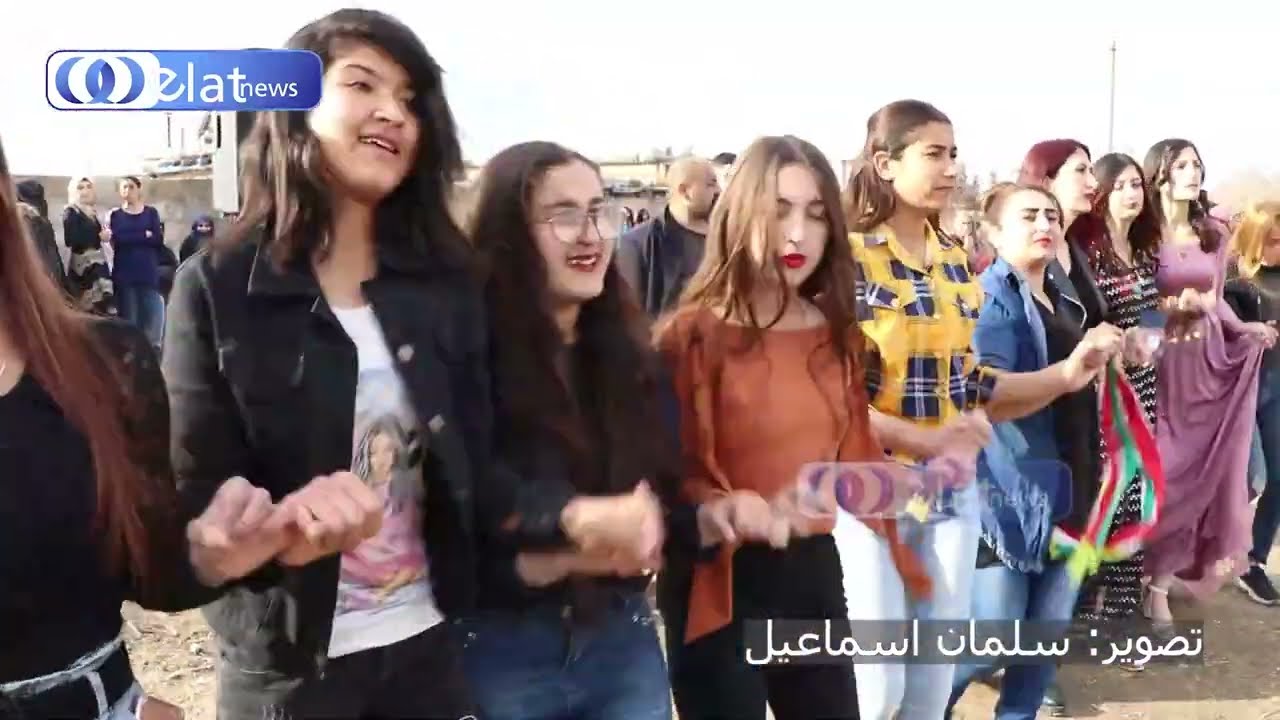مشاهد رائعة من حفلة ايقاد شعلة نوروز 2022 في قرية سويدية